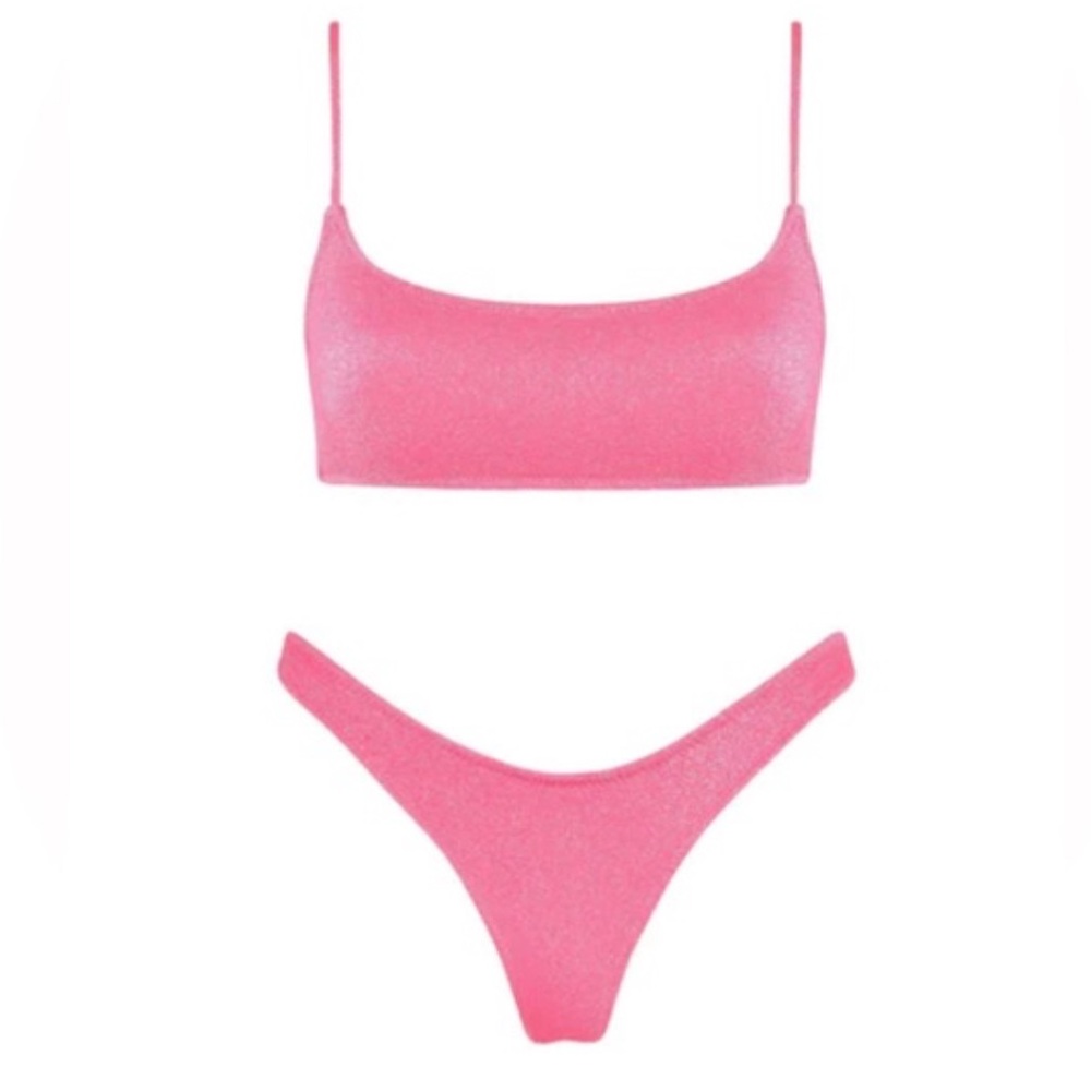 NWT TRIANGL MICA PITAYA SPARKLE SET